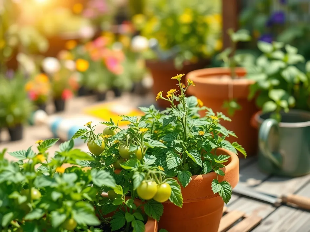 Jaka ziemia do pomidorów w doniczce? Sprawdź najlepsze opcje!