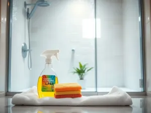 Czym wyczyścić stare zacieki na kabinie prysznicowej? Sprawdzone metody