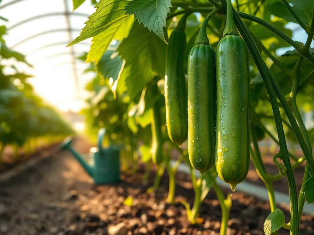 Jak często podlewać ogórki w tunelu? Sprawdź nasze porady