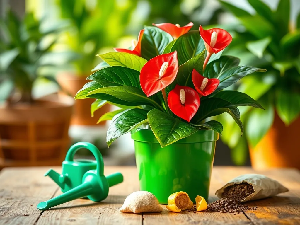 Domowy nawóz do anturium – jak przygotować i stosować?