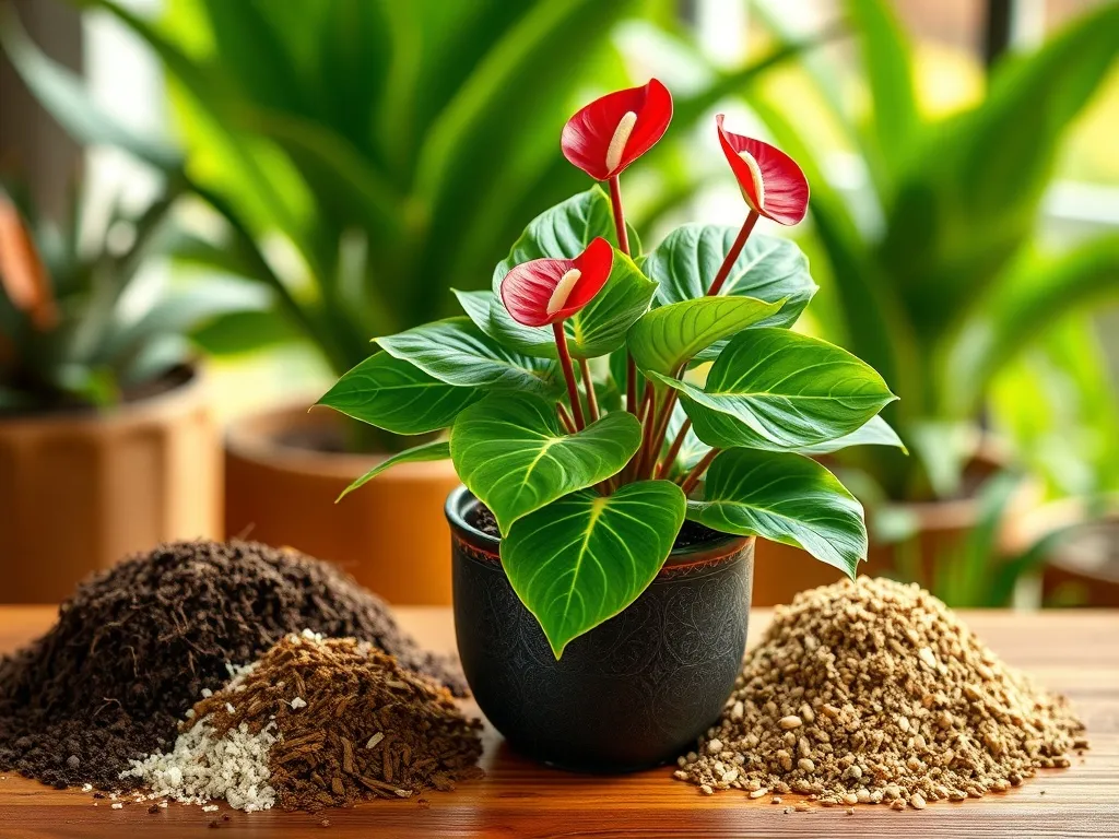 Jaka ziemia do anturium? Wybór idealnej mieszanki dla rośliny