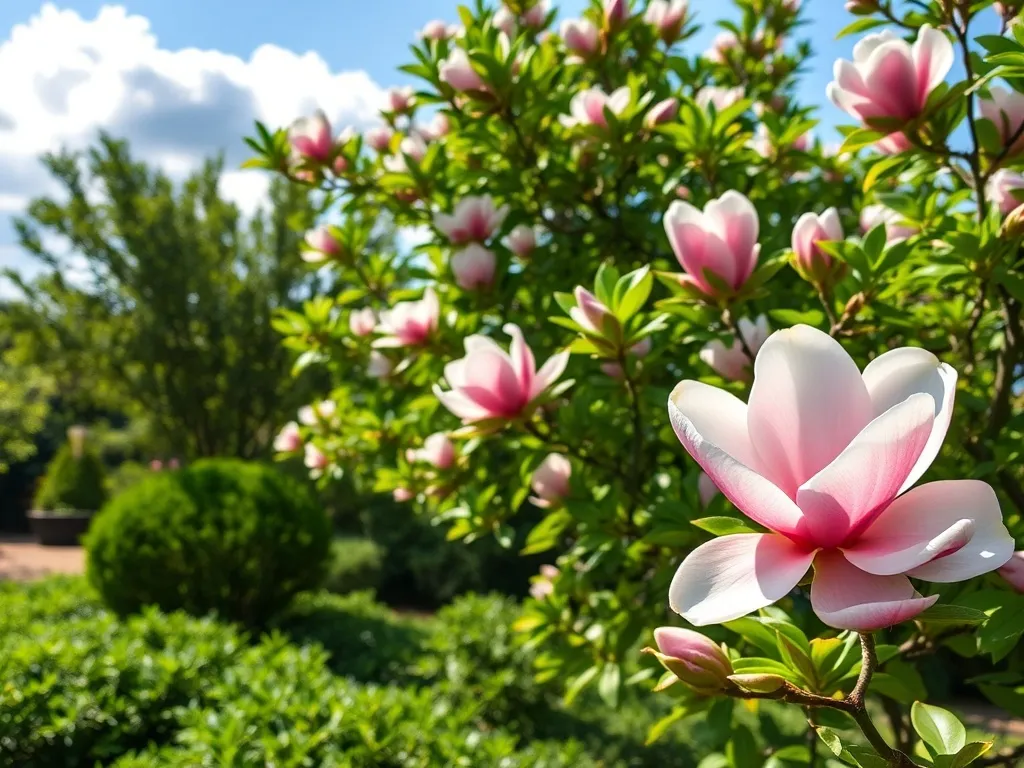 Czy magnolia może rosnąć przy tujach? Odpowiedzi na najważniejsze pytania